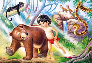 Castor 60 El. Księga Dżungli [PUZZLE]