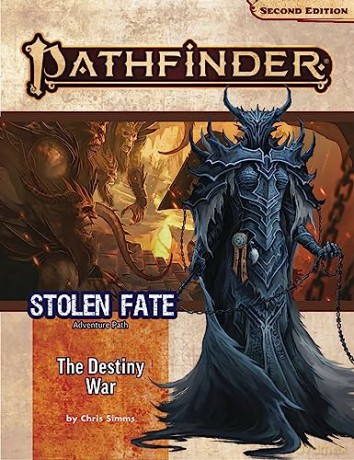 Pathfinder Adventure Path: The Destiny War (Stolen Fate 2 of 3) (P2) (The Stolen Fate) - Chris Sims [KSIĄŻKA]