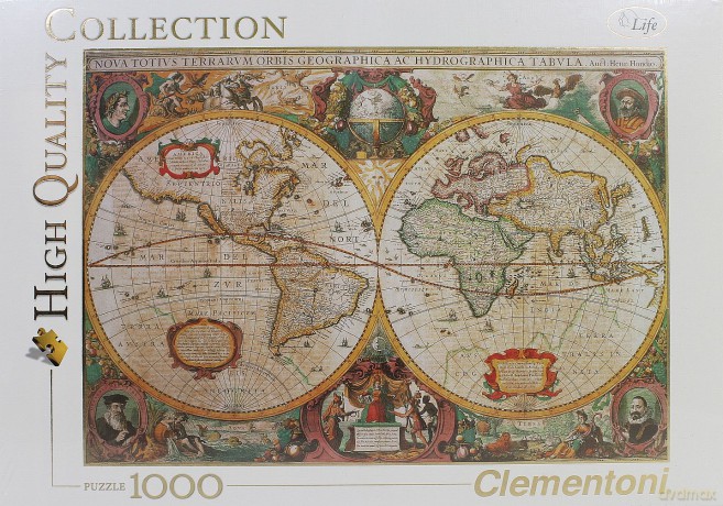 Clementoni 1000 El. Antyczna Mapa [PUZZLE]