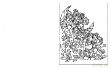 Peaceful Dreams Colouring Book - Tansy Willow [KSIĄŻKA]