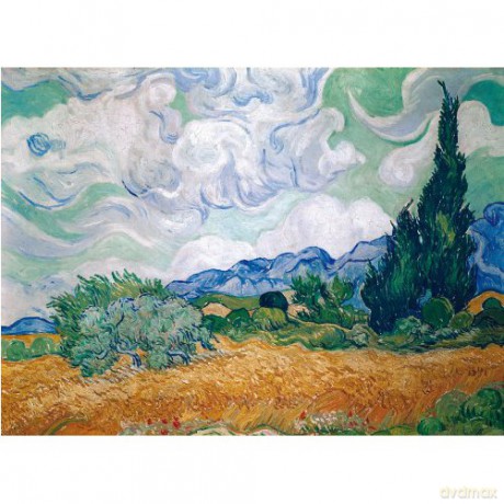 Clementoni 1000 El. Camp De Grau, V.Gogh [PUZZLE]