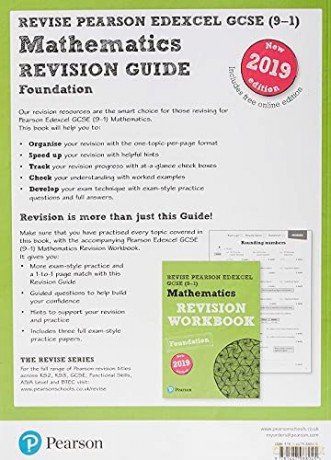Pearson Edexcel GCSE (9-1) Mathematics Foundation tier Revision Guide + App: Catch-up and Revise (REVISE Edexcel GCSE Maths 2019): for home learning, 2022 and 2023 assessments and exams - Harry Smith [KSIĄŻKA]