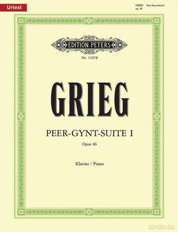 Peer Gynt Suite No 1 Op 46 - Edvard Grieg [KSIĄŻKA]