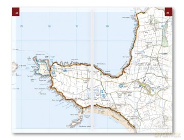 Pembrokeshire Coast Path Map Booklet - Cicerone Press [KSIĄŻKA]