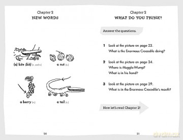 Penguin Readers Level 1: Roald Dahl The Enormous Crocodile (ELT Graded Reader) (Penguin Readers Roald Dahl) - Roald Dahl [KSIĄŻKA]