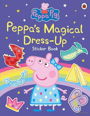 Peppas Magical Dressup Sticker Book - Peppa Pig [KSIĄŻKA]