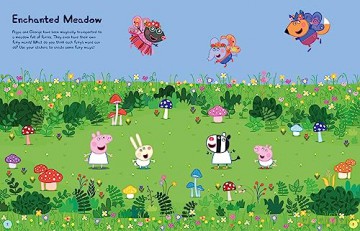 Peppas Magical Dressup Sticker Book - Peppa Pig [KSIĄŻKA]