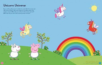 Peppas Magical Dressup Sticker Book - Peppa Pig [KSIĄŻKA]