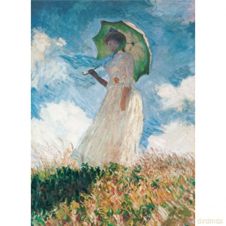Clementoni 1000 El. Monet Kobieta Z Para [PUZZLE]