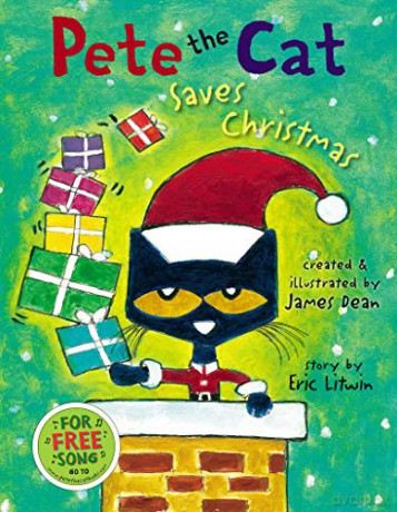 Pete The Cat Saves Christmas - Eric Litwin [KSIĄŻKA]