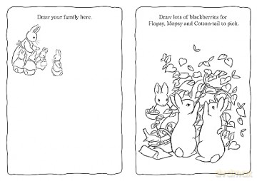Peter Rabbit Bumper Colouring Book - Beatrix Potter [KSIĄŻKA]