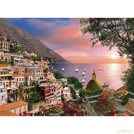Clementoni 1000 El. Romantyczne Positano [PUZZLE]