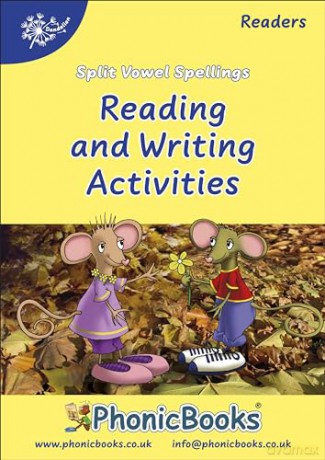 Phonic Books Dandelion Readers Split Vowel Spellings Activities: Photocopiable Activities Accompanying Dandelion Readers Split Vowel Spellings Set (Phonic Books Beginner Decodable Readers) - Phonic Books [KSIĄŻKA]
