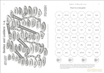 Phonic Books Dandelion Readers Split Vowel Spellings Activities: Photocopiable Activities Accompanying Dandelion Readers Split Vowel Spellings Set (Phonic Books Beginner Decodable Readers) - Phonic Books [KSIĄŻKA]