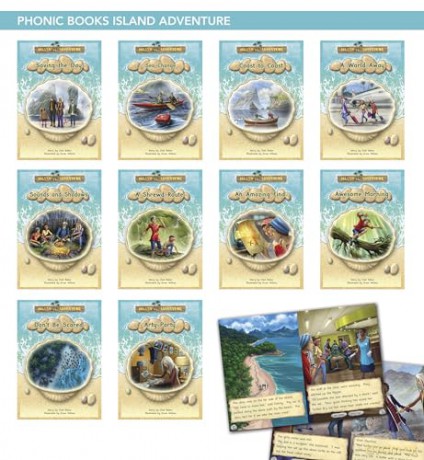Phonic Books Island Adventure - Phonic Books [KSIĄŻKA]