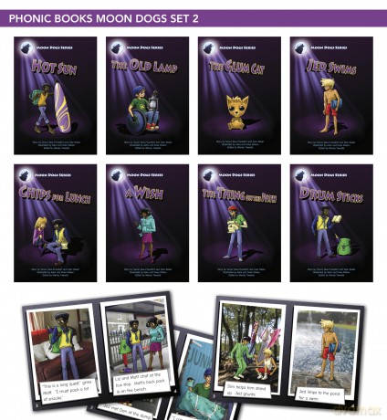 Phonic Books Moon Dogs Set 2 - Phonic Books [KSIĄŻKA]