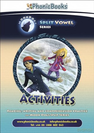 Phonic Books Moon Dogs Split Vowel Spellings Activities: Photocopiable Activities Accompanying Moon Dogs Split Vowel Spellings Books for Older Readers (silent 'e') (Phonic Books Catch Up Readers) - Phonic Books [KSIĄŻKA]