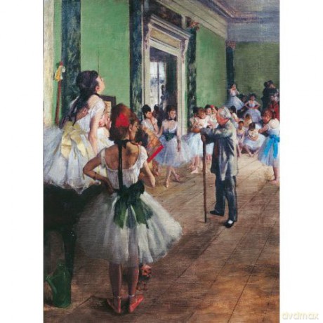 Clementoni 1000 El. Szkoła Baletu, Degas [PUZZLE]