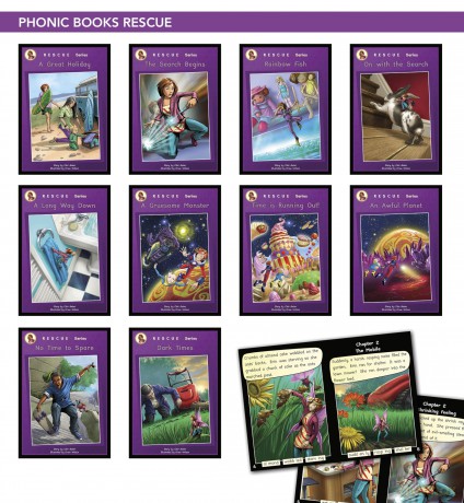Phonic Books Rescue - Phonic Books [KSIĄŻKA]