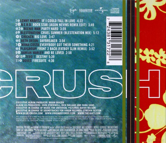 Blue Crush soundtrack (Błękitna Fala) [CD]