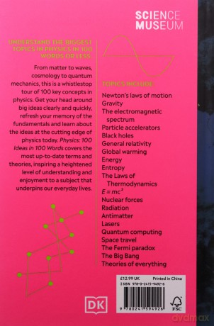Physics 100 Ideas In 100 Words - Dk [KSIĄŻKA]