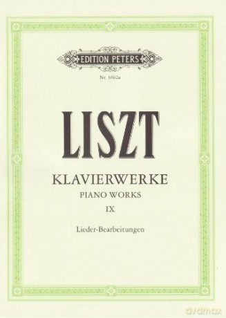 Piano Works Vol 9 - Franz Liszt [KSIĄŻKA]