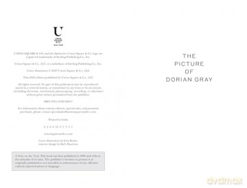 Picture Of Dorian Gray - Oscar Wilde [KSIĄŻKA]