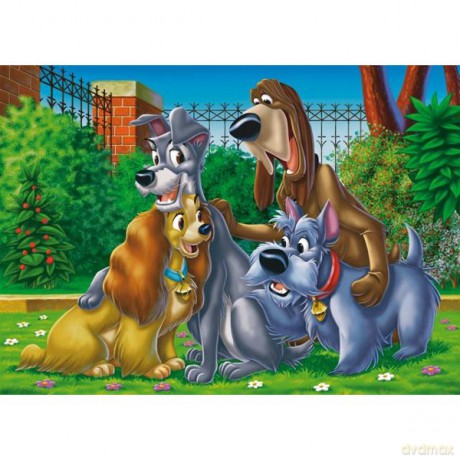 Clementoni 104 Zakochany Kundel [PUZZLE]