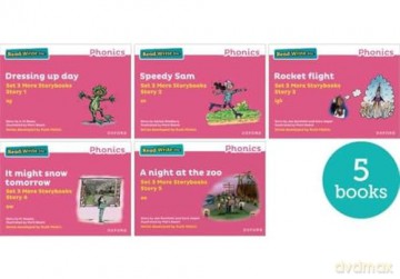Pink Set 3 More Storybooks (Mixed Pack of 5) (Read Write Inc. Phonics More Storybooks) [KSIĄŻKA]