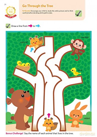 Play Smart Skill Builders: Challenging - Age 2-3: Pre-K Activity Workbook: Learn Essential First Skills: Tracing, Maze, Shapes, Numbers, Letters: 90+ Stickers: Wipe-Clean Activity-Board - Gakken Early Childho [KSIĄŻKA]