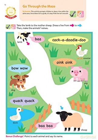 Play Smart Skill Builders: Challenging - Age 2-3: Pre-K Activity Workbook: Learn Essential First Skills: Tracing, Maze, Shapes, Numbers, Letters: 90+ Stickers: Wipe-Clean Activity-Board - Gakken Early Childho [KSIĄŻKA]