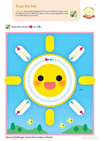 Play Smart Skill Builders: Challenging - Age 2-3: Pre-K Activity Workbook: Learn Essential First Skills: Tracing, Maze, Shapes, Numbers, Letters: 90+ Stickers: Wipe-Clean Activity-Board - Gakken Early Childho [KSIĄŻKA]
