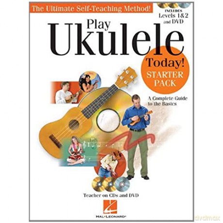 Play Ukulele Today Starter Pack Lev 1&2 [KSIĄŻKA]