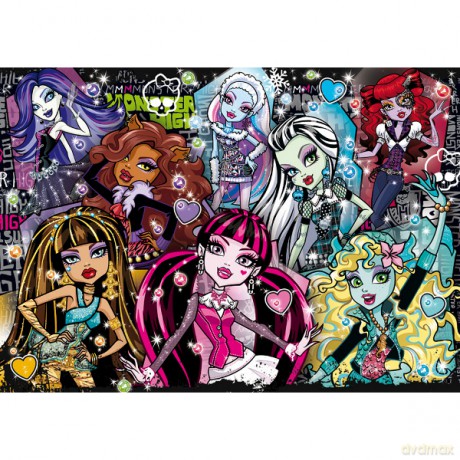 Clementoni 200 El. Monster High [PUZZLE]