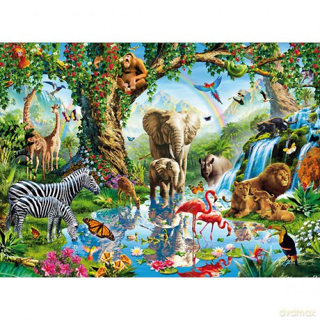 Clementoni 2000 El. Dżungla [PUZZLE]