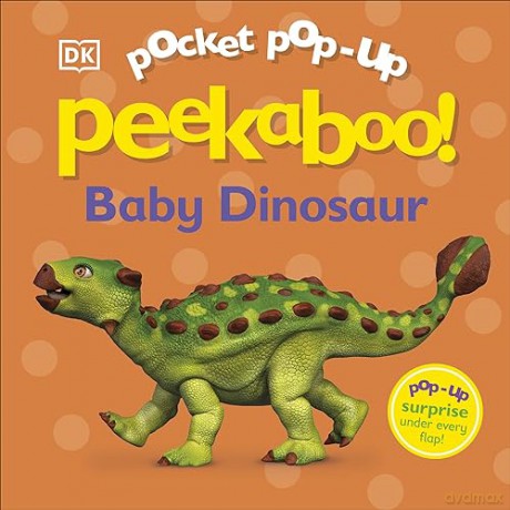 Pocket Pop Up Peekaboo Baby Dinosaur - Dk [KSIĄŻKA]