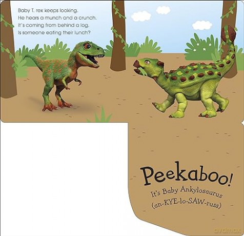 Pocket Pop Up Peekaboo Baby Dinosaur - Dk [KSIĄŻKA]
