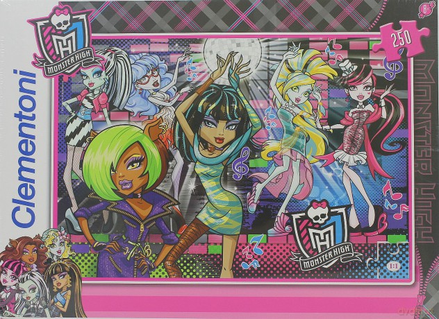 Clementoni 250 El. Monster High [PUZZLE]