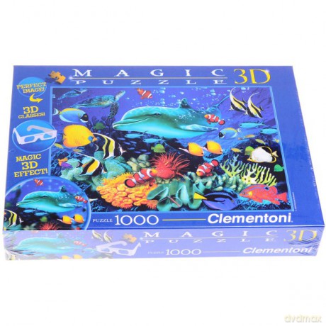 Clementoni 3d 1000 El. Delfin [PUZZLE]