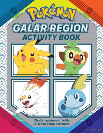 Pokémon Official Galar Region Activity Book - Lawrence Neves [KSIĄŻKA]