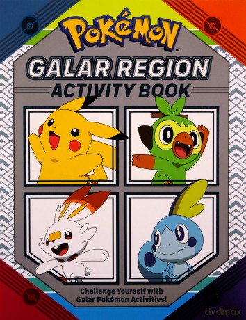 Pokémon Official Galar Region Activity Book - Lawrence Neves [KSIĄŻKA]