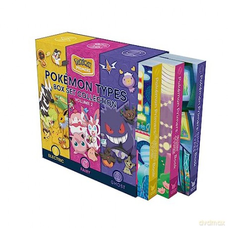 Pokémon Primers Types: Box Set Collection Volume 2: Electric, Fairy, and Ghost: 18 - Josh Bates [KSIĄŻKA]