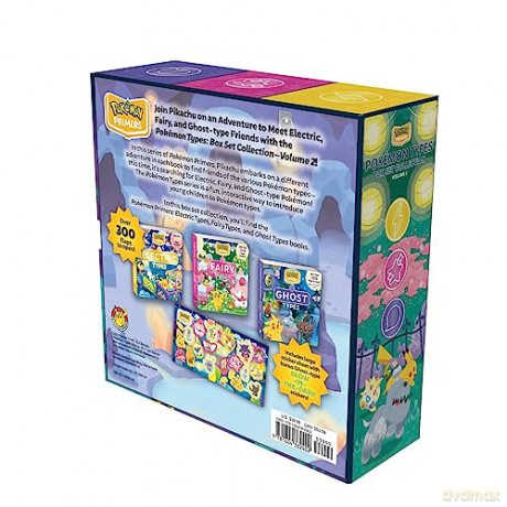 Pokémon Primers Types: Box Set Collection Volume 2: Electric, Fairy, and Ghost: 18 - Josh Bates [KSIĄŻKA]