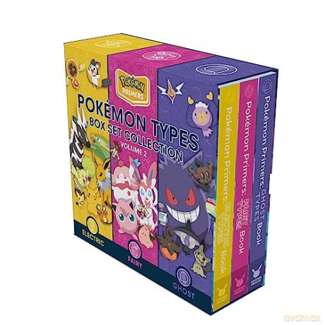 Pokémon Primers Types: Box Set Collection Volume 2: Electric, Fairy, and Ghost: 18 - Josh Bates [KSIĄŻKA]