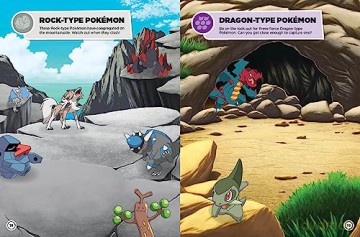 Pokemon Ultimate Types Sticker Scene - Pokemon [KSIĄŻKA]