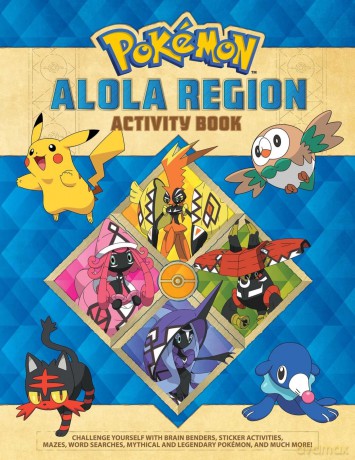 Pokmon Alola Region Activity Book - Lawrence Neves [KSIĄŻKA]