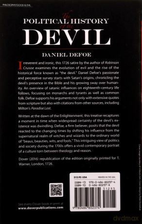 Political History Of The Devil - Daniel Defoe [KSIĄŻKA]