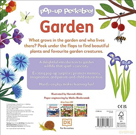 Pop Up Peekaboo Garden - Dk [KSIĄŻKA]