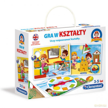 CLEMENTONI Gra W Kształty I Kolory [GRA]