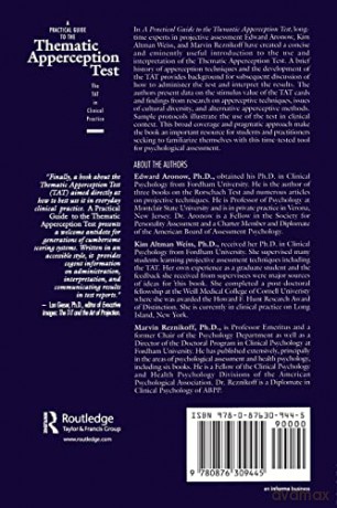 Practical Guide To The Thematic Apperce - Unknown [KSIĄŻKA]